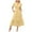 Z2-Light Yellow, variant on vigerkar Women's Midi Summer Dresses Casual V Neck Swiss Dot Ruffle Sleeveless A Line Beach Sun Dress Blue, M