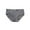 Gray, variant on Swuxness Women's Low Waist Breathable Briefs, Panties for Women, Women's Solid Color Mid Low Breathable Seamless Comfortable Soft Stretch Briefs Panties White, XL