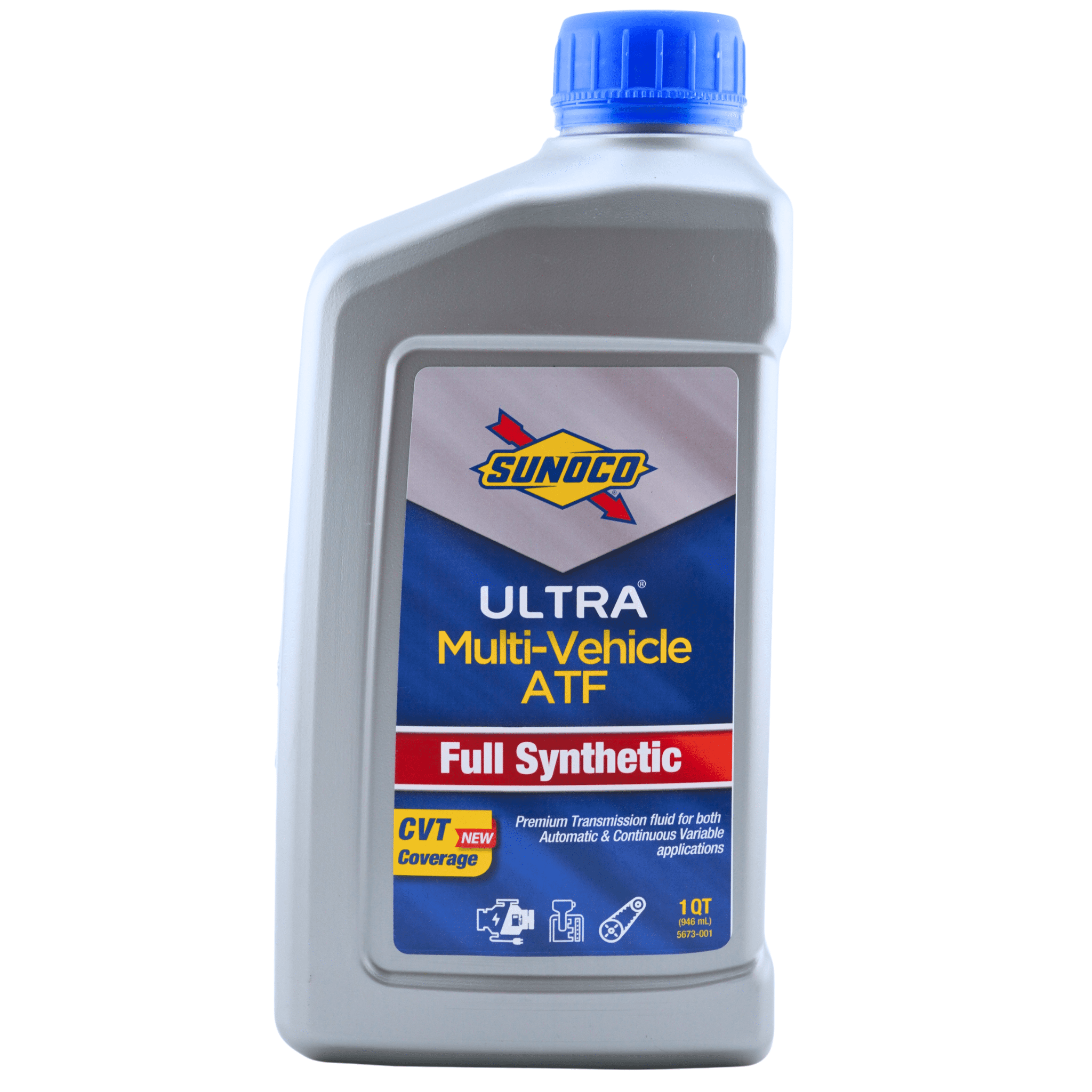 Full Synthetic Multi-Vehicle Automatic Transmission Fluid – Sunoco Ultra ATF – CVT Compatible – 1 Quart (Case of 12)