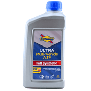 Sunoco 5673 Ultra Full Synthetic Multi-Vehicle ATF – CVT Compatible, 1 Quart - Pack of 6