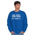 thumbnail image 5 of Some Dudes Get Married LGBTQ Pride Men Big & Tall Sweatshirt Brisco Brands 5X, 5 of 6