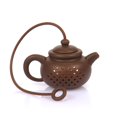 thumbnail image 4 of Kitchen Silicone Tea Infusers Gel Chinese Style Mini Cute Clay Teapot Shape Infuser Tea Bag Leaf Filter Diffuser, 4 of 9