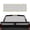 Black Polka Dot Art, variant on Psesaysky Mermaid Scale Ombre Pattern Truck Rear Window Decal, Waterproof Vinyl Wrap, Easy Installation Easy to Install Pickup Car Window Stickers Quick Install
