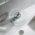 thumbnail image 3 of Vinnova Torino Falls Single Hole Bathroom Faucet in Polished Chrome, 3 of 6