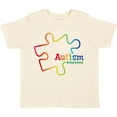 thumbnail image 3 of Inktastic Rainbow Gradient Autism Boys or Girls Toddler T-Shirt, 3 of 5