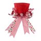 thumbnail image 2 of Sombrero de copa con lazo para la parte superior del árbol de Navidad, ideal para decorar la escena, como recuerdo de fiesta. Estilo A, 2 of 9