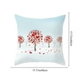 thumbnail image 3 of YHAICO Valentines Pillow Cover Cute Sofa Pillowcase Throw Valentines Printing Pillowcase Soft Couch Cushion Case for Chair Sofa Living Room Holiday Decoration, 3 of 6