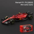 thumbnail image 1 of Bburago 1:43 2022 mercedes-amg W13 F1-75 C42 McLaren MCL36 RB18 F1 fórmula coche de carreras simulación estática Diecast Alloy Model Car Fivean unisex, 1 of 2