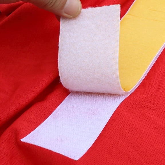 Thesouthface Hook and Loop Tape White Heavy Duty Strong Adhesive for Fabric and Auto DIY 50mm x 1M