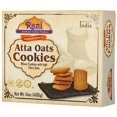 thumbnail image 3 of Rani Atta Oats Cookies (Wheat Cookies with High Fibre Oats) 14oz (400g) Pack of 3+1 FREE Indian Cookies ~ All Natural | Vegan | Non-GMO | Indian Origin, 3 of 8