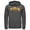 Charcoal Heather, variant on Men's Justice League Plastic Man Logo  Pull Over Hoodie Athletic Heather X Large