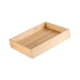 thumbnail image 5 of Bandeja de madera para servir, bandeja rectangular refrigerada para servir, bandeja para buffet S, 5 of 9