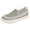 Green, variant on Rokment Mens Wide Width Chunky Slip on Walking Shoes Fall Comfortable Knit Platform Driving Loafers Golf Tennis Casual Fashion Sneakers Beige Size 6.5