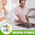 thumbnail image 4 of 12pcs Scouring Pad Dish Sponge Kitchen Sponges Kitchen Small Appliances Dish Sponges for Washing Dishes, 4 of 4