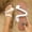 #0141-White, variant on Perforated Upper Slippers for Women, Cork Wedge Platform Sandals, Breathable Thong Flops for Home and Garden Gift