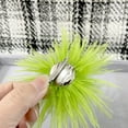 thumbnail image 3 of HUONA Feather Brooch Feather Corsage Feather Headwear Feather Hair Ornaments Fluffy Feather Jewelry Feather Brooches for Chest Pocket Hairstyle Hat Bag Decoration White, 3 of 9