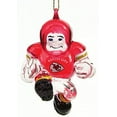 thumbnail image 2 of Kansas City Chiefs Ornament 3 Inch Crystal Halfback CO, 2 of 2