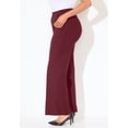 thumbnail image 2 of Catherines Women's Plus Size Ponte Wide Leg Pant, 2 of 3