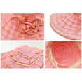 thumbnail image 6 of Womens Sun Straw Hat Wide Brim Summer Hat Foldable Roll up Floppy Beach Hats for Women, 6 of 6