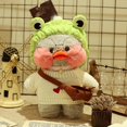 thumbnail image 1 of 30 cm lindo Lara Fanfan café pato amarillo peluche muñeca niña regalo de cumpleaños ShuxiuWang  8390611110161, 1 of 1