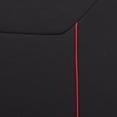 thumbnail image 3 of Auto Drive Red Piping with black Fabric Full Set Car Seat Covers,Front and Rear Split Bench,Universal Fit for Cars Trucks and SUVs, 3 of 7