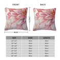 Delicate Watercolor Painting of Flowers Pillow cover decoration