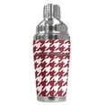 thumbnail image 1 of Mugzie brand 16-Ounce Cocktail Shaker with Insulated Wetsuit Cover - Arkansas Houndstooth, 1 of 4