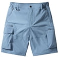 thumbnail image 2 of Aimik Tactical Cargo Shorts for Men Pockets Button Waist Mens Trekking Shorts Summer Quick Dry Sport Shorts for Camping or Outdoor, 2 of 5