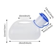 thumbnail image 4 of CAKVIICA Kitchen Unisex Urinals Incontinence Bottles Suitable For Elderly And Children, 4 of 4