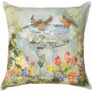 Manual Woodworkers & Weavers SLBBTH 18 x 18 in. 100 HR Bird Bath RP Pillow