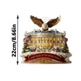 thumbnail image 6 of 1Pc 22Cm Us 250Th Anniversary Ornament 2026 – 2D Patriotic Bicentennial Tree Decor,Year-Round Display, Collectible Keepsake For Veterans & History Lovers, 6 of 7