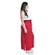 thumbnail image 2 of Maxi falda cintura smock Roman Fashion /Tallas Extras, 8300 (Rojo) rojo 38, 2 of 5