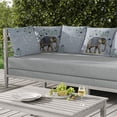 thumbnail image 7 of The Gray Guardian Indoor/Outdoor Pillow in Blue 20x20, 7 of 7