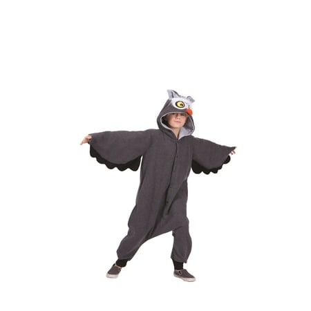 RG Costumes 40140 Oxford Owl Child Funsie Costume, Large