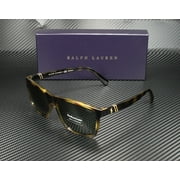 Polo Ralph Lauren PH 4133 Plastic Unisex Rectangle Sunglasses Shiny Transparent Dark Havana 59mm Adult