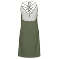thumbnail image 5 of Dpytoraw Women's 2025 Spring And Summer Solid Color Fashion Casual Strap Dress Beach Dress Women’s Cocktail Dresses for Weddings, 5 of 5
