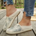 thumbnail image 2 of Women's School Canvas Flat Espadrilles Mesh Shoes, 2 of 9