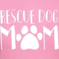 thumbnail image 3 of CafePress - Rescue Dog Mom Women's Dark T Shirt - Women's Traditional Fit Dark T-Shirt, 3 of 4