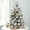 Silver, variant on Champagne Small Artificial Christmas Tree Pre-lit Tabletop Xmas Tree with Lights and Rich Decorations