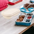 thumbnail image 3 of 25 Sets Pulp Food Container Meal Prep Containers Disposable Food Box For Takeout, 3 of 8