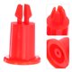 thumbnail image 5 of 10 soportes de pie rojos con clip para báscula electrónica de 30 kg, plataforma de pesaje resistente, alfombrilla para medir el peso con precisión., 5 of 5