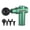 Green spray paint, variant on Multi-Functional Family Muscle Relaxation System, Cordless Mini Fascia Gun with Adjustable Speeds, Handheld Percussion Device with Multiple Heads for Full Body Comfort