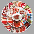 thumbnail image 2 of Stickers Tomato, 50 unidades, bonitas calcomanías de frutas con dibujos animados para computadora po, 2 of 2