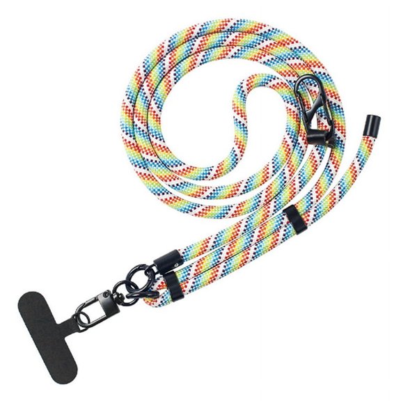Crossbody Phone Holder Halter Strap Neck Anti-Loss Anti-Drop Phone Case Strap Pad Strap Multicolor