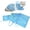 Blue, variant on Cat Bathing Bag Shower Wash Net Cat Grooming Bag Anti Bite Anti Scratch Restraint Bag, Breathable Mesh Cat Grooming Bag for Shower
