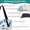 thumbnail image 3 of Extra Large Picnic Beach Blanket Waterproof Sand Proof Portable Outdoor Mat Fish Whale Seaweed Starfish 60x80, 3 of 9