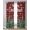 Red Black, variant on Navy Blue Christmas Sheer Curtains 84 Inch Length 2 Panels Set for Living Room/Bedroom, Green Xmas Tree Snowflake Winter Kitchen Curtains Grommet Semi-Sheer Curtains Window Treatments 42"x84"x2
