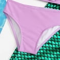 thumbnail image 6 of MuXiKeJi Clothes Girls Swimsuit 3 Piece Bathing Suits Flounce Bikini Tankini Set Beach Swimwear with Cover Ups Skirt for 3-8 Years, 6 of 7