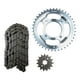 thumbnail image 1 of Engrane 41X15 Cadena 428Hx104L Set Italika Ft 150 Ts (16-24) Choho, 1 of 3