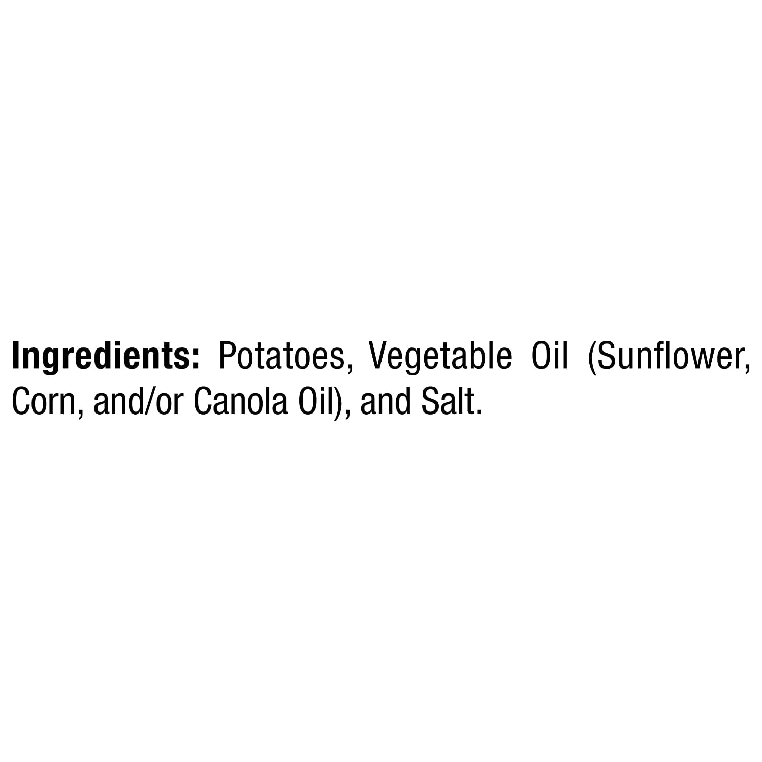 Potato Chips, Lightly Salted Snacks, 7.75oz Bag